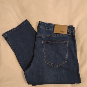 Vtg Weatherproof Vintage Dark Blue Women's Jeans Straight Fit Size 36x32